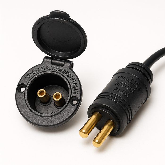 INSTALL Trolling Motor Plug and Receptacle