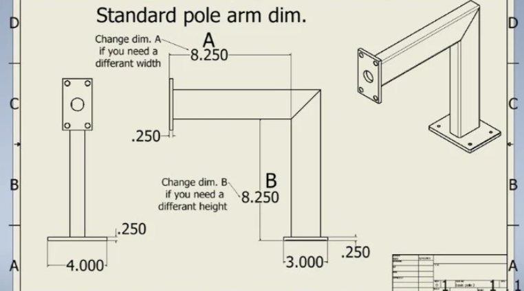 BreakAway Transducer Pole for Track Systems