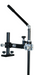 Black metal stand with adjustable components on a white background, Beatdown Breakaway Jr. Transducer Pole: All Terrain