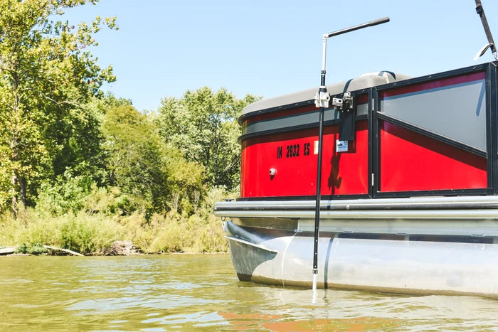 Beatdown Fixed Transducer Pole - Pontoon