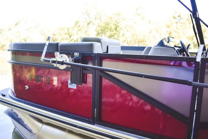 Beatdown Breakaway Transducer Pole for Pontoons