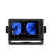 Garmin fishfinder with dual screen displaying blue underwater sonar imagery, set against a solid white background. ECHOMAP™ UHD2 6" sv Chartplotter