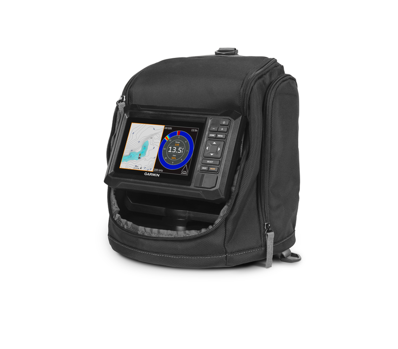 Garmin ECHOMAP UHD2 53cv Ice Fishing Bundle with Dual Beam-IF and Navionics+