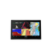 A Garmin GPS navigation screen display device with a black bezel, showing various map and sonar screens on a white background.