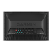 Garmin black marine electronic device rear panel with multiple ports and controls, shown on a white background.