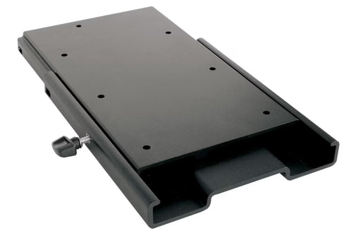 Install Trolling Motor Quick Release Bracket showing bracket mounted on boat bow with motor base secured