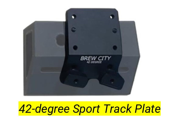 Brew City 360 48"-72” Telescoping Pole Kit w/42˚ Sport Track Plate KIT D