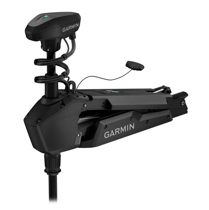 Garmin Force Pro Trolling Motor and Handle on a white background