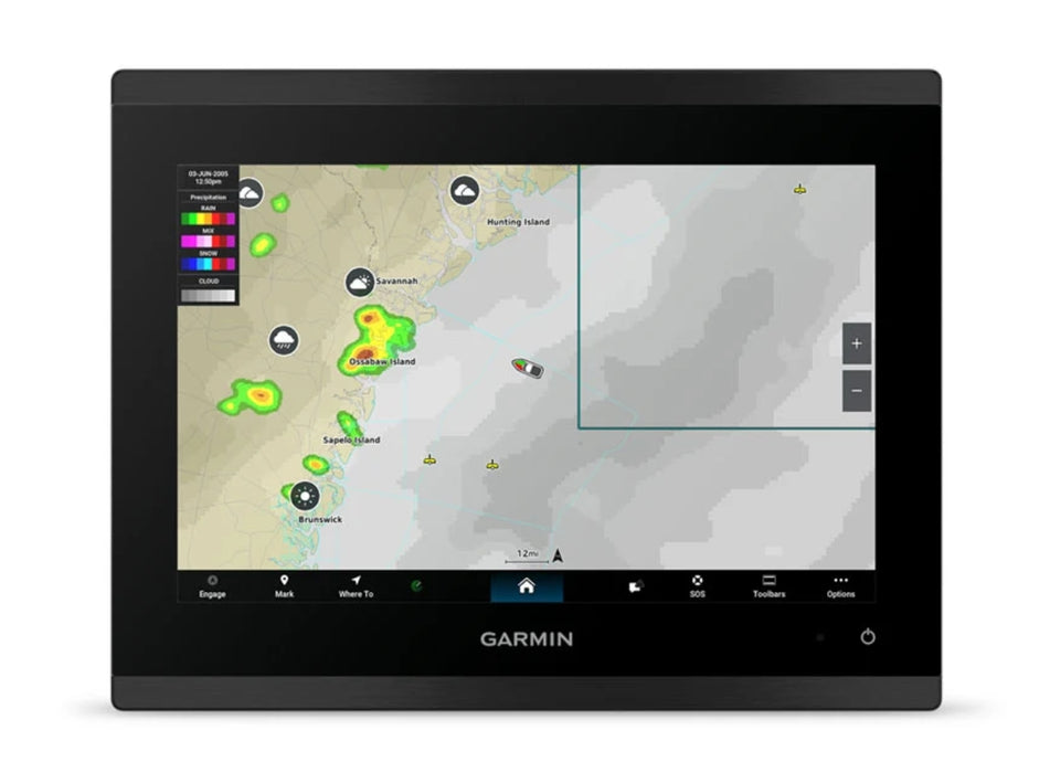 Garmin GPSMAP® 9010 10in Premium Chartplotter with Worldwide Basemap