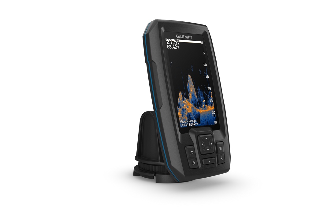 Garmin Striker Vivid 4cv 3.5in Fishfinder GPS Track Plotter With GT20