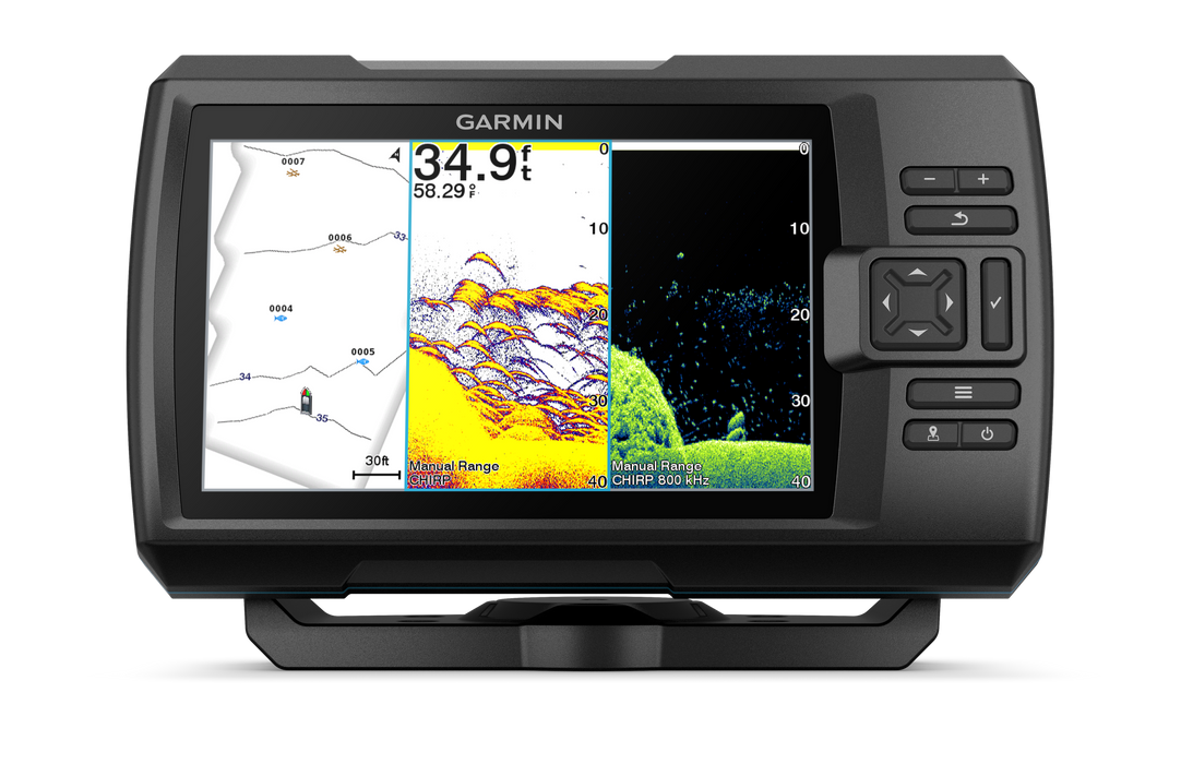 Garmin Striker Vivid 7cv with GT20-TM Transducer