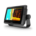 Garmin marine navigation display on a white background