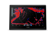 Garmin marine chartplotter on a white background