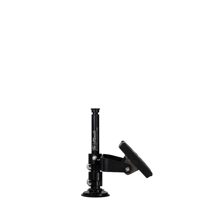 Beatdown Ultimate Graph Mount shown supporting a Garmin Mount for fish finder installation